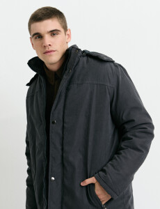 300781 CAMPERA HARRINGTON LABEL Azul Oscuro