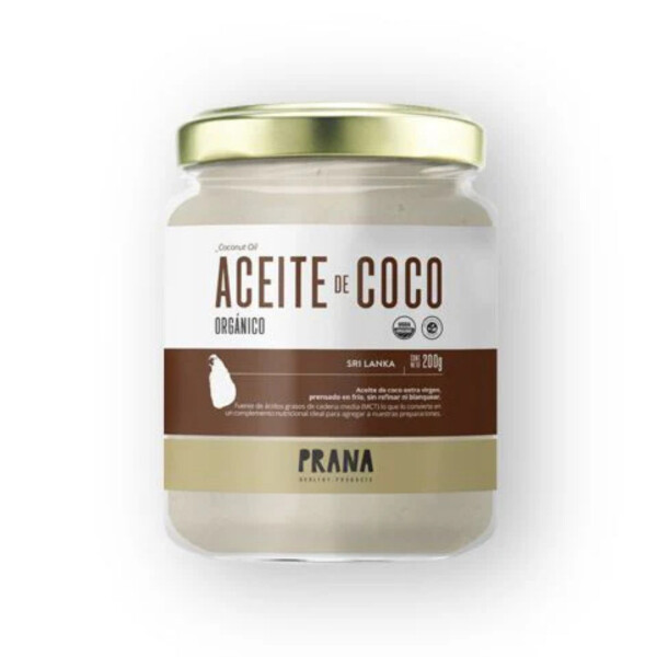 Aceite de Coco PRANA Aceite de Coco PRANA
