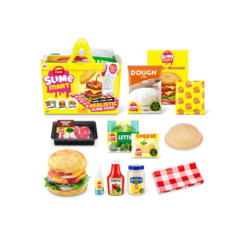 Slime Mart Canasto de Shopping Fast Burger