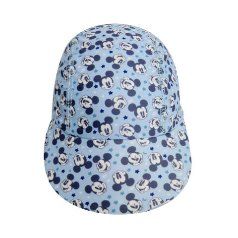 Gorro Visera para Bebés Protección UV Mickey Celeste
