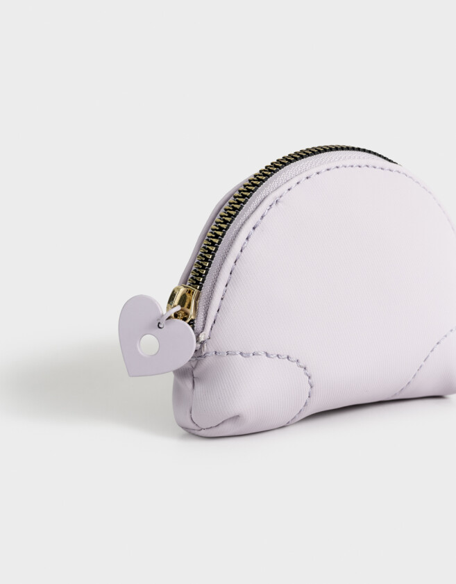Monederos Sport Monedero Corazón - Violeta Lila