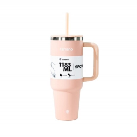 Vaso Spotie Cup Terrano Acero Inoxidable ROSA