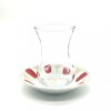 Vaso de té de vidrio X1 7