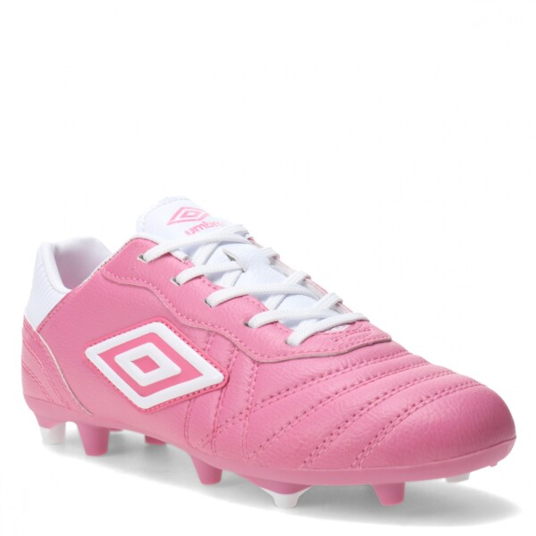 Championes de Fútbol 11 Infantiles Umbro Touch HG Rosado - Blanco