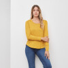 Remera Basica MOSTAZA