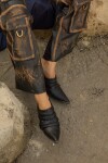 Cool Winter Shoes Negro