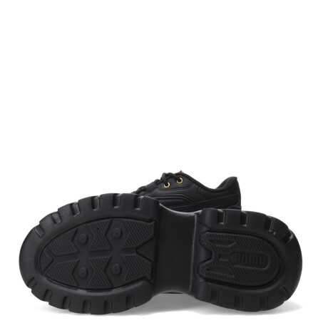 Championes de Mujer Puma Karmen x Negro - Dorado