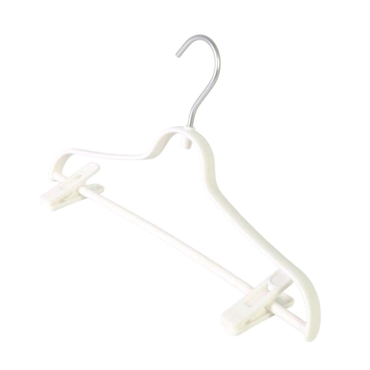 PERCHA PLAST BLANCO C/GANCHO 40X22CM 