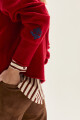 Cardigan Winter Rojo
