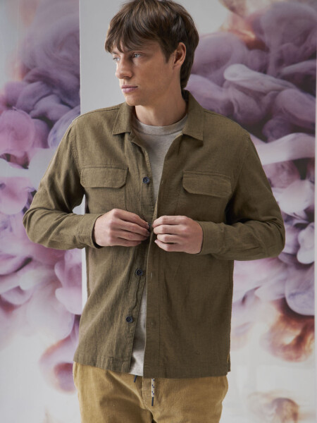 OVERSHIRT SOCHI VERDE MILITAR