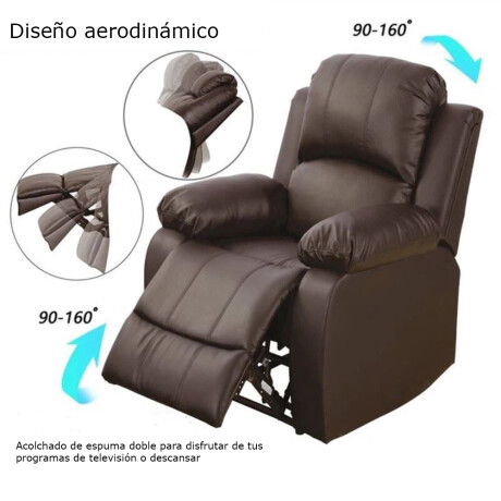 Sillon reclinable 1 cuerpo Sillon reclinable 1 cuerpo