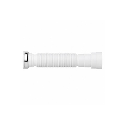 Sifón extensible corrugado bco tuerca metalica 72 cm Sifón Extensible Corrugado Bco Tuerca Metalica 72 Cm
