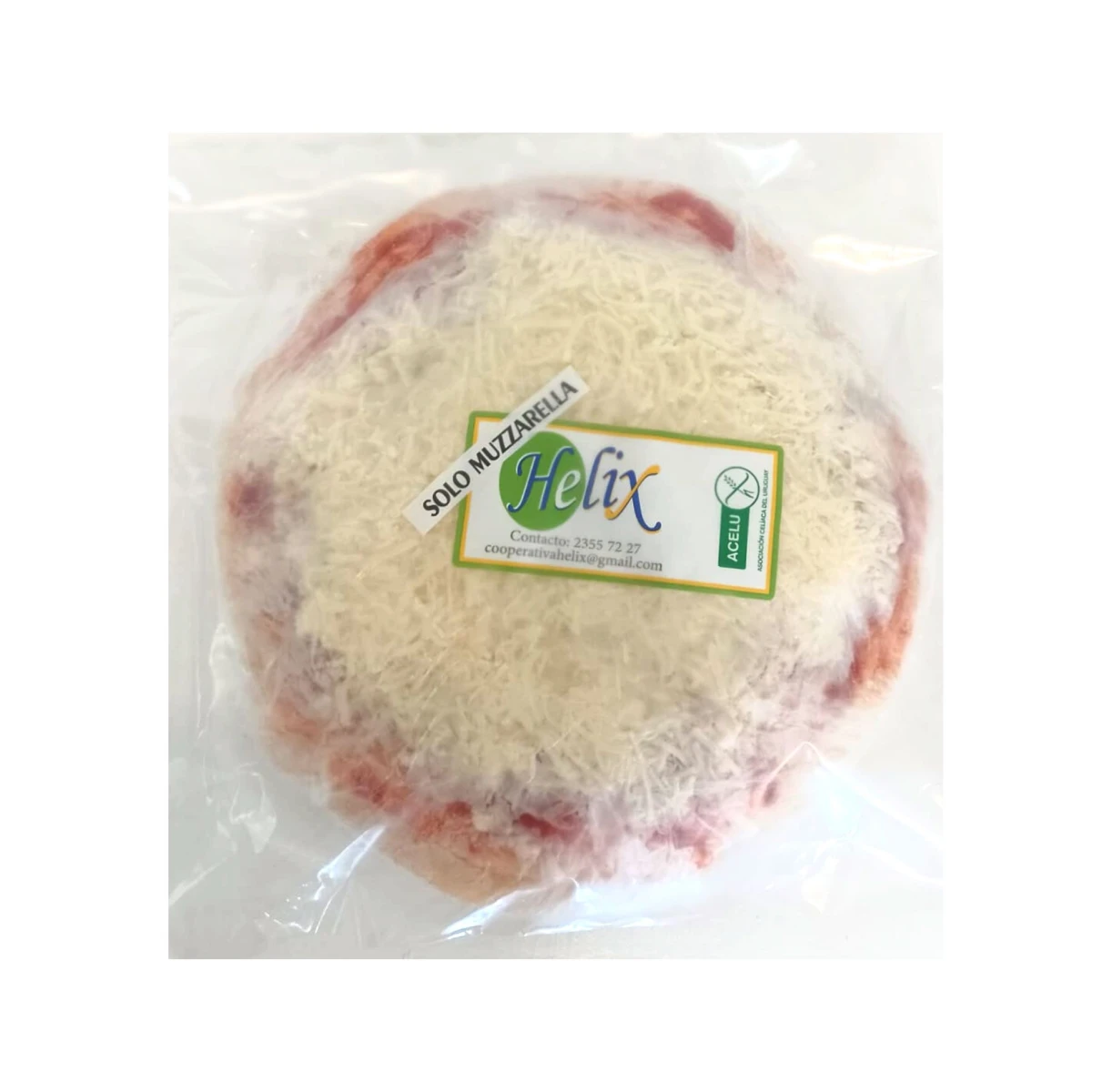 Pizza Con Muzzarella Hélix Sin Gluten 450g 