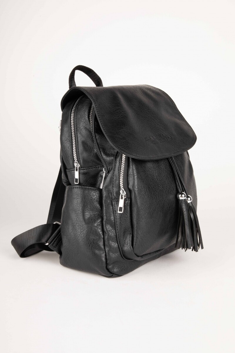 MOCHILA TULIPA Negro