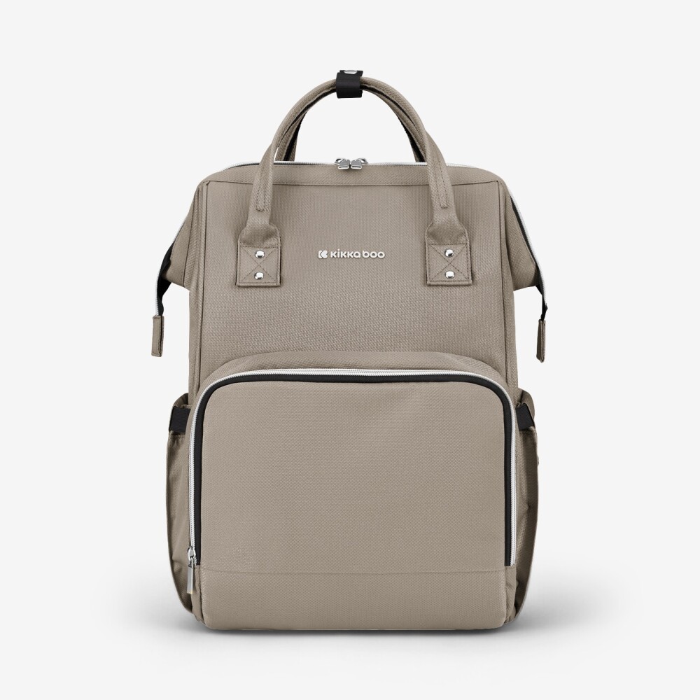Mochila maternal KIKKABOO SIENNA beige