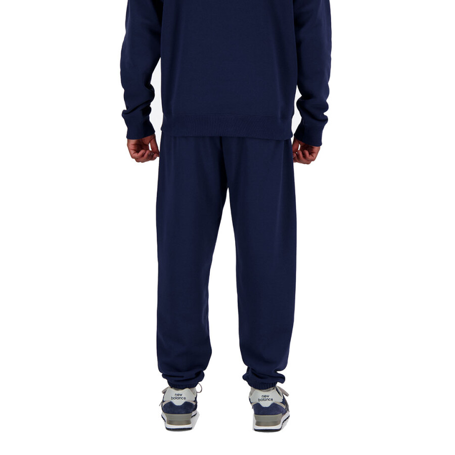 Pantalon de Hombre New Balance French Terry Jogger Azul - Marino