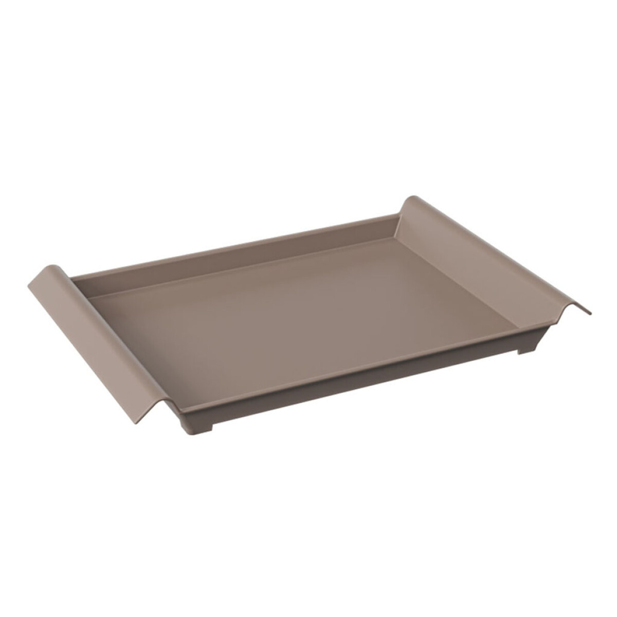 BANDEJA GRANDE 45x29,5x5CM WARM GRAY COZA 