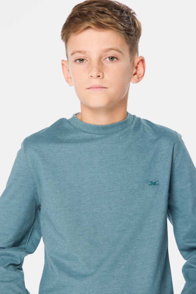 REMERA LISA - Verde 