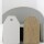 Tag rectangular liso 5x8,5 REVERSIBLE BLANCO MADERA