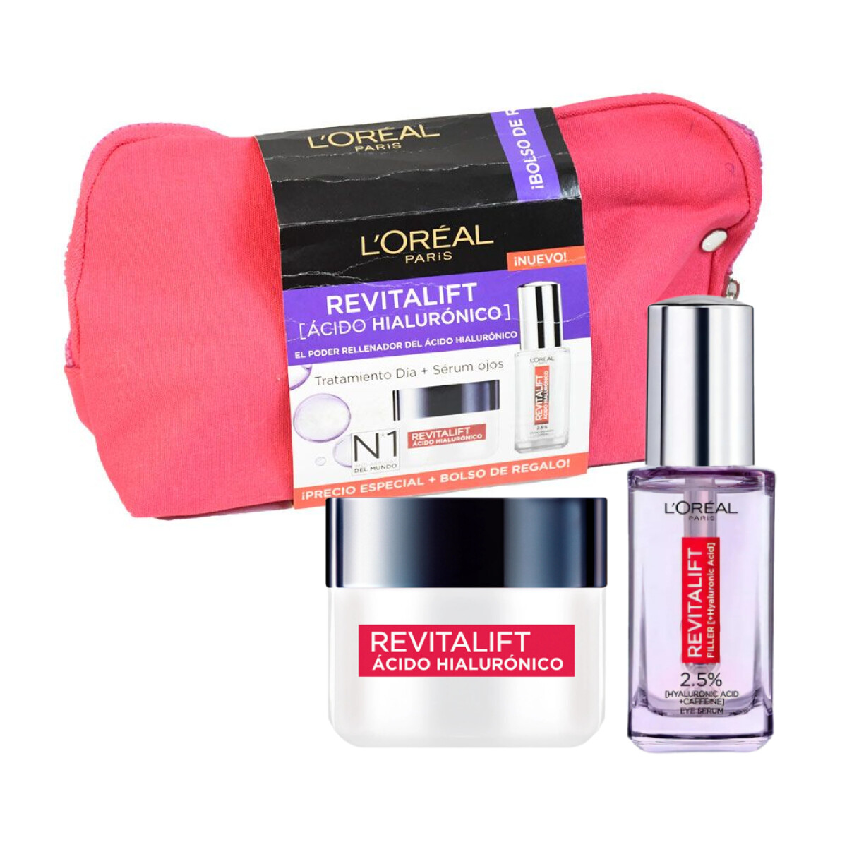 Pack L'Oréal Paris Revitalift Serúm Para Ojos + Crema de Día 