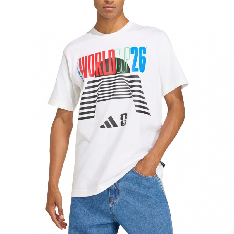 Remera adidas World Cup Tour Mundial 2026 White