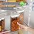 Juego X4 Frascos Hermeticos Organizador Cocina Alacena Recipientes Contenedor Tarros Imback Juego X4 Frascos Hermeticos Organizador Cocina Alacena Recipientes Contenedor Tarros Imback