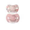 Set x2 chupete fisiologico Suavinex 6 a 18M Park Rosa