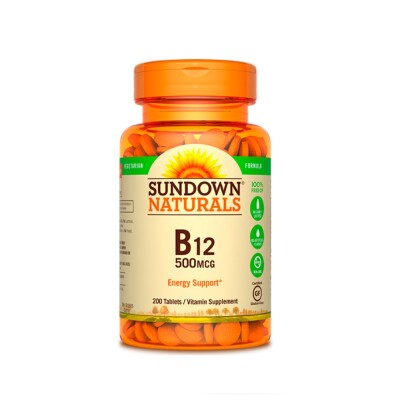 Sundown Naturals B12 200 Ct. Sundown Naturals B12 200 Ct.