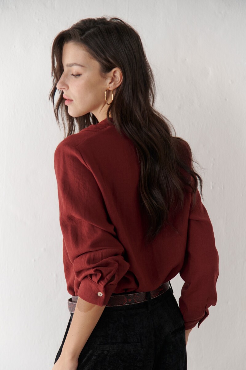 BLUSA AGUAS GRANATE
