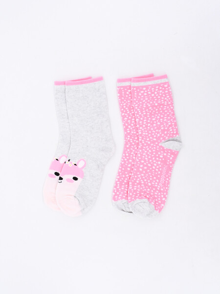 MEDIAS INFANTILES PACK X2 ESTAMPADO 2