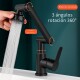 Canilla Baño Grifo Monocomando Griferia Giratorio 360 Negro Canilla Baño Grifo Monocomando Griferia Giratorio 360 Negro