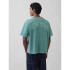 INTL HVY CROP LOGO T BOGGY GREEN 811