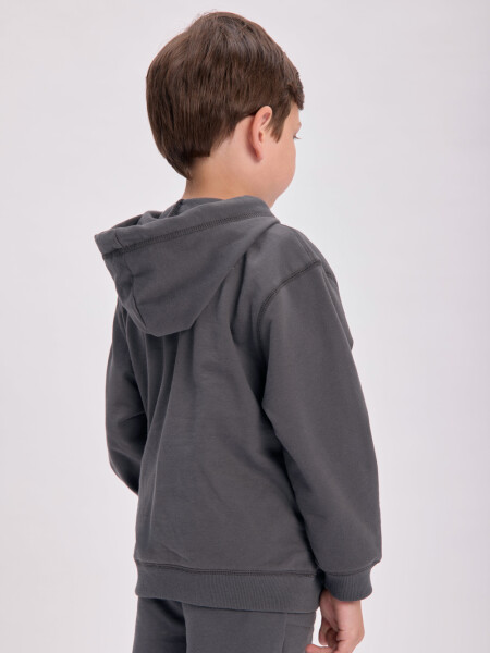 Canguro deportivo básico Gris