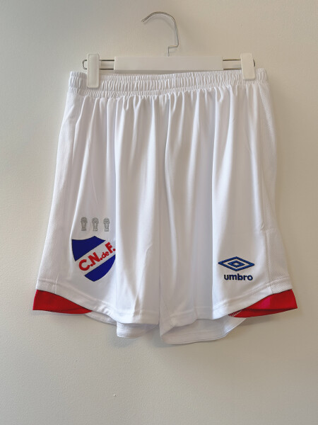 SHORT HOME <br /> OFICIAL 2025 Nacional Hombre Blanco, Rojo