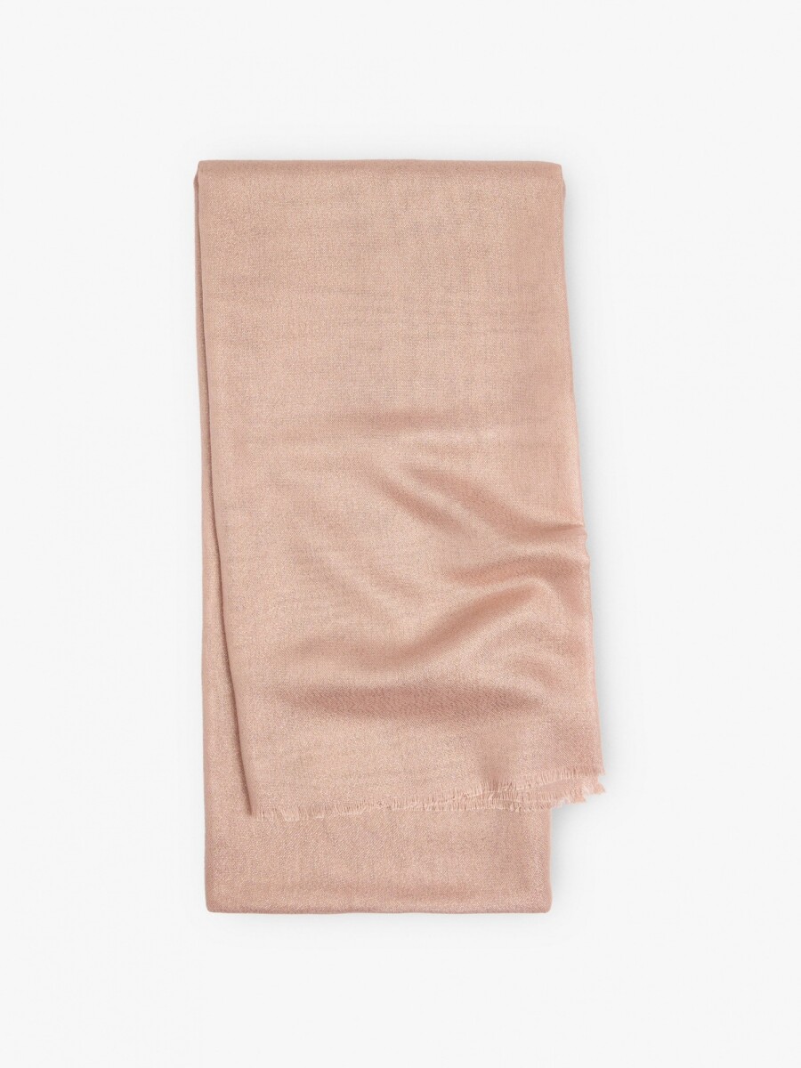 Pañuelo De Ceremonia Con Hilo Metalizado rosa
