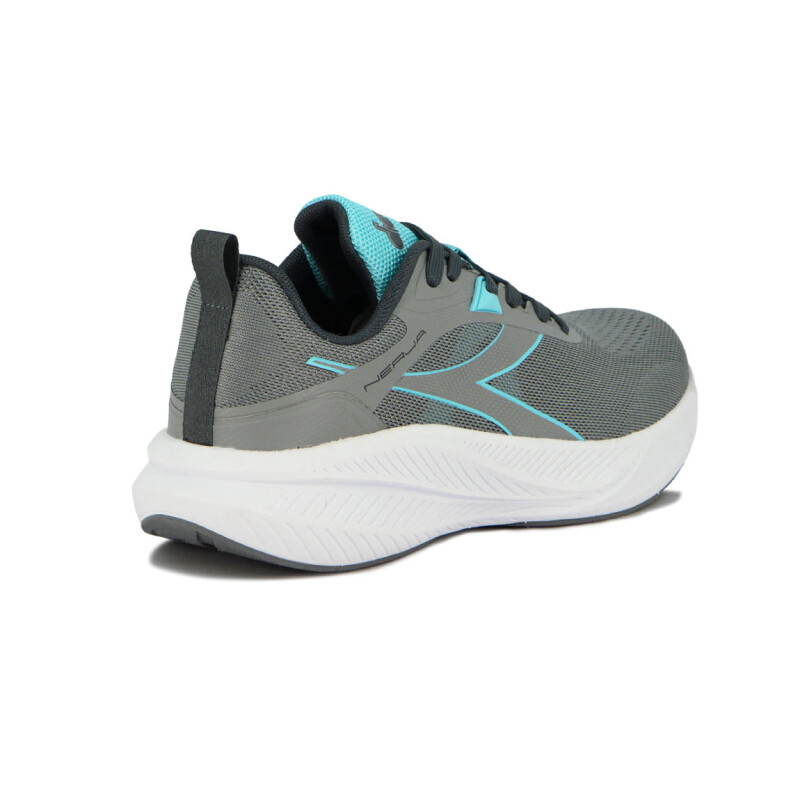 Diadora Running Nerja Hombre / Gris-blanco Gris-blanco