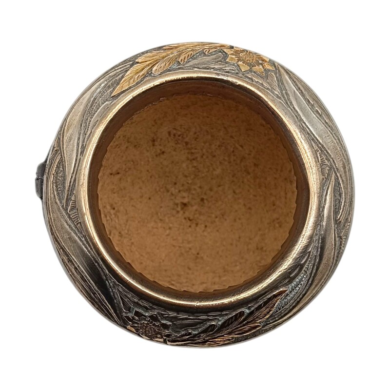 MATE TORPEDO PLATA Y ORO 09 marrónuniforme