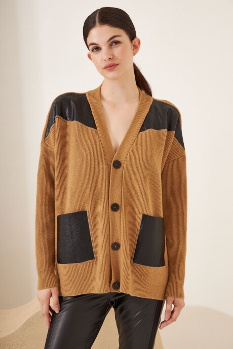 CARDIGAN MARGOT CAMEL