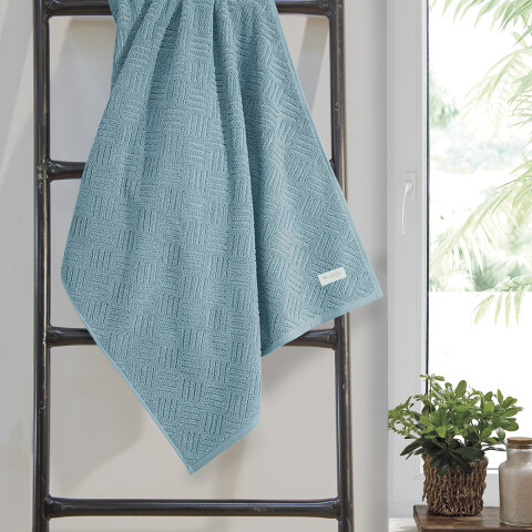 Toalla Mano Ambar Dohler 100% Algodón 50 x 90 cm AZUL PETROLEO