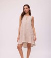 VESTIDO POLK Beige