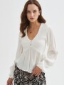 Blusa Pelvi Marfil / Off White