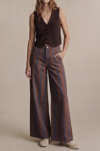 Chaleco Lurex Chocolate