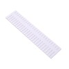 Set x4 separadores ajustables organizadores de cajones blancos Set x4 separadores ajustables organizadores de cajones blancos