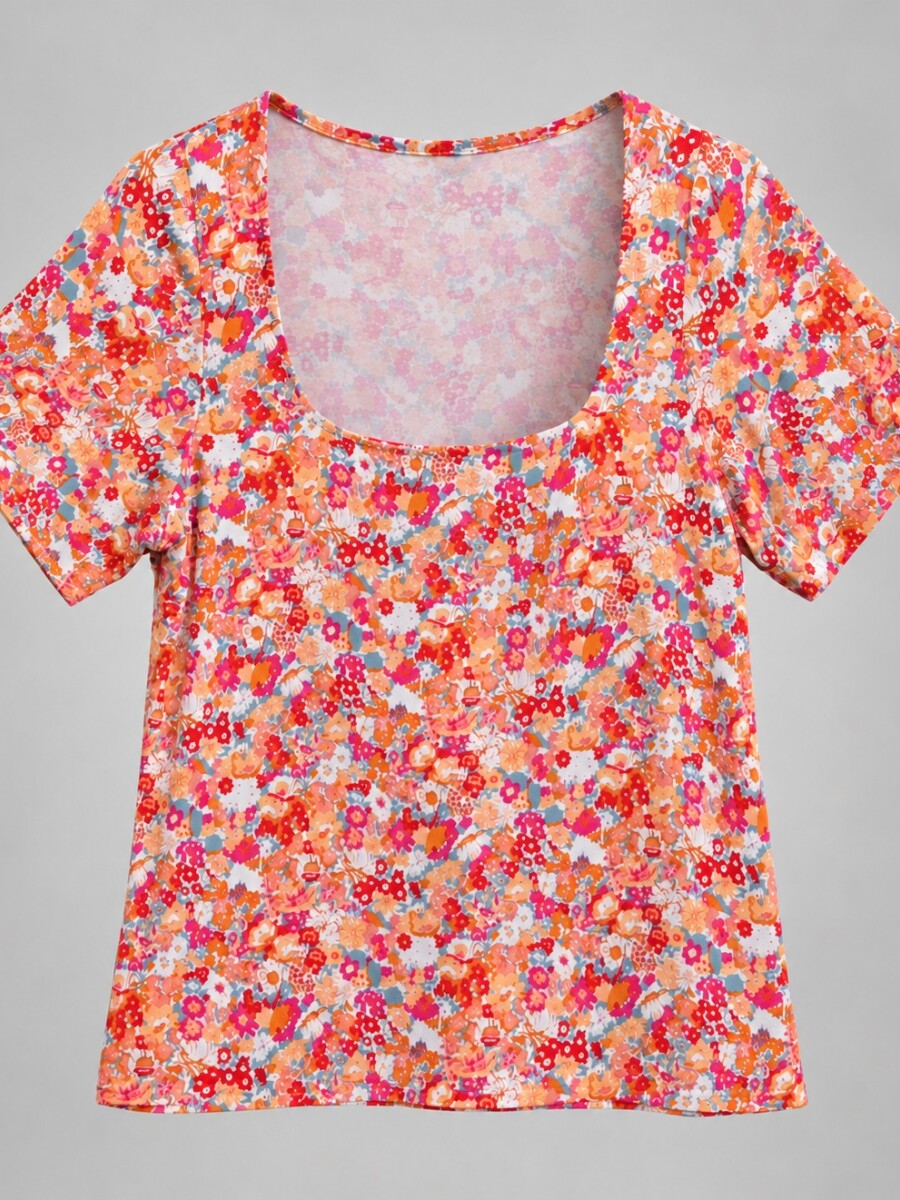Remera Manuc Flores