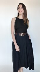 Falda Thyra Negro