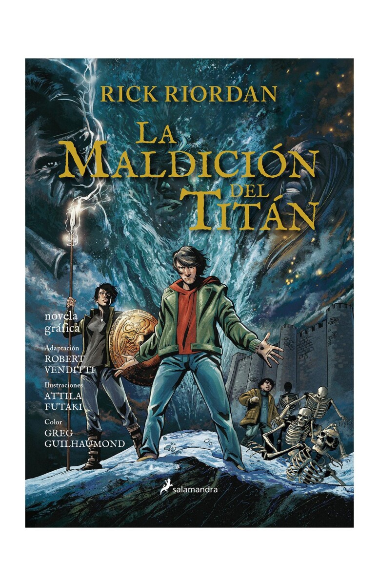 LA MALDICION DEL TITAN (PERCY JACKSON Y LOS DIOSES DEL OLIMPO 3 NOVELA GRAFICA) 