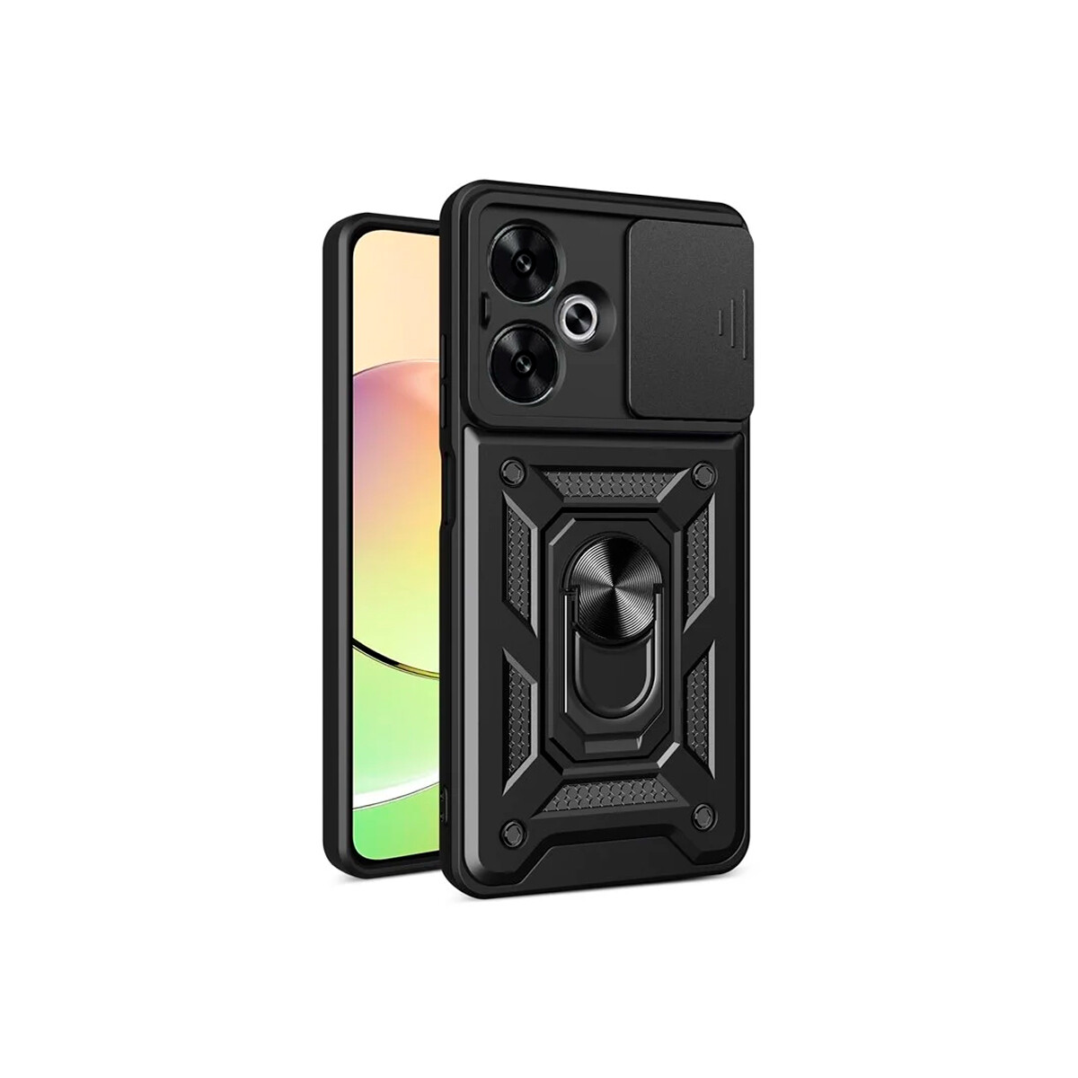 Protector para Xiaomi Redmi 13C 5G cubre cámara color negro 