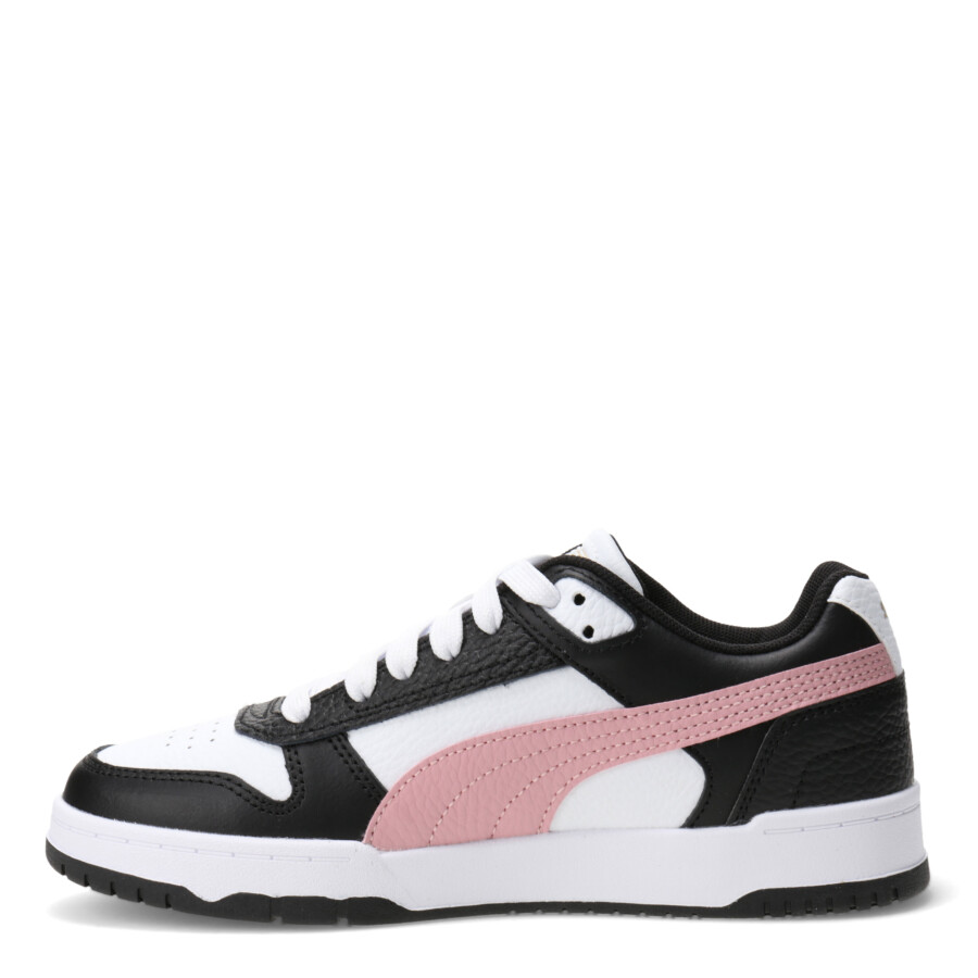 Championes de Mujer Puma RBD Game Low Blanco - Negro - Violeta Malva