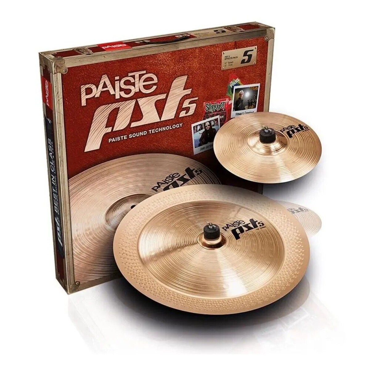 Pack Platillos Splash/China Paiste PST5 N EFX (Sp10" Ch18") 