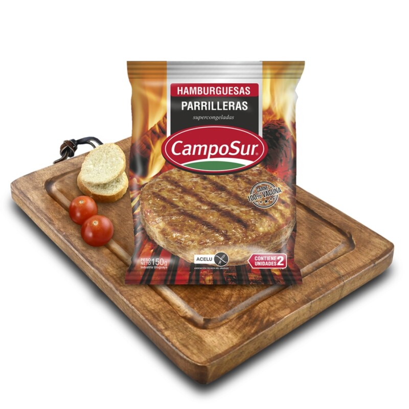 HAMBURGUESA PARRILLERA X2 CAMPOSUR HAMBURGUESA PARRILLERA X2 CAMPOSUR